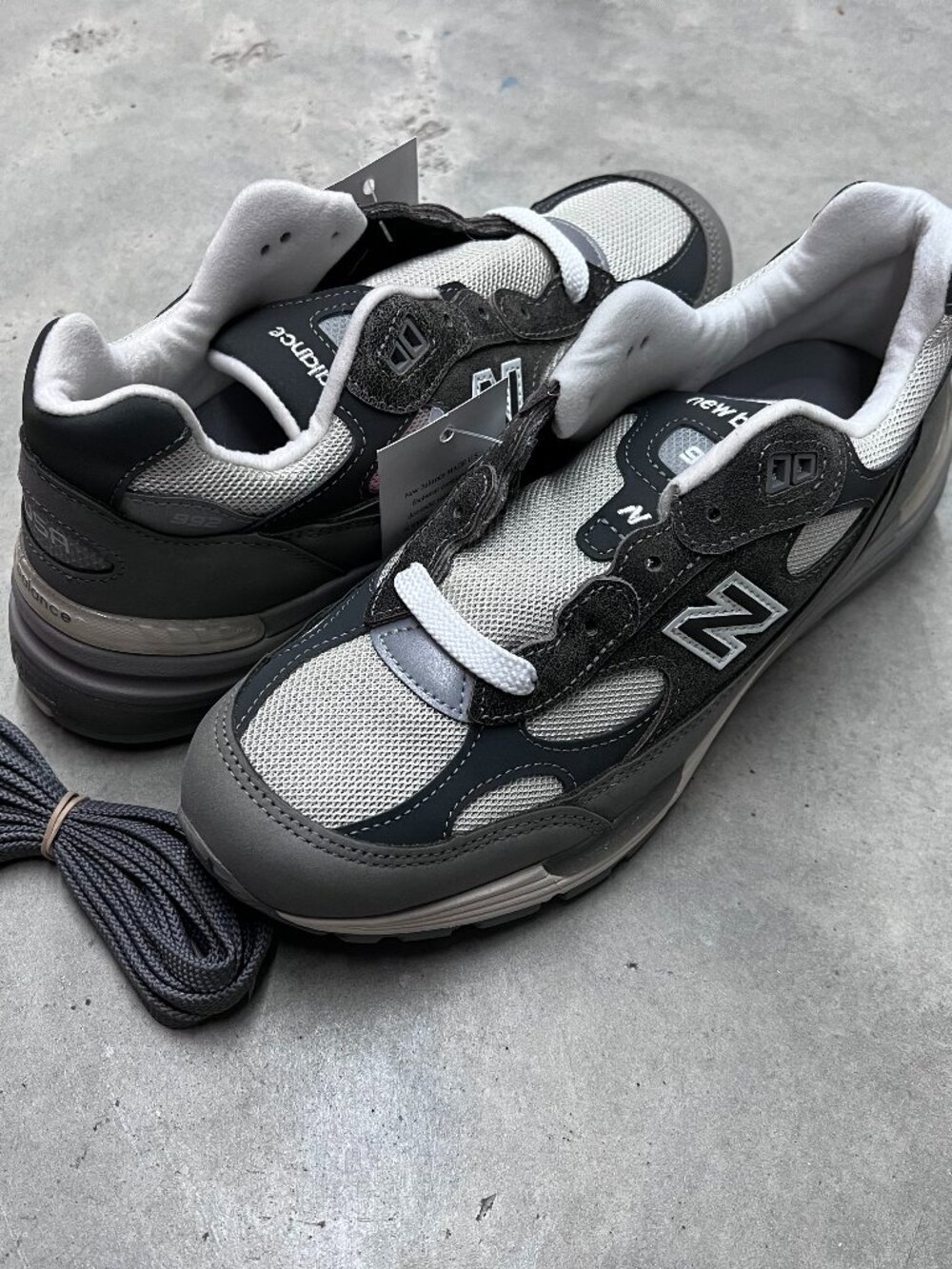 New Balance 992 MiUSA Shadow Grey Men's U9927WX - New